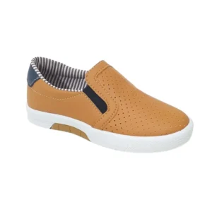 Tênis Casual Infantil Mmenino - Caramelo e Azul